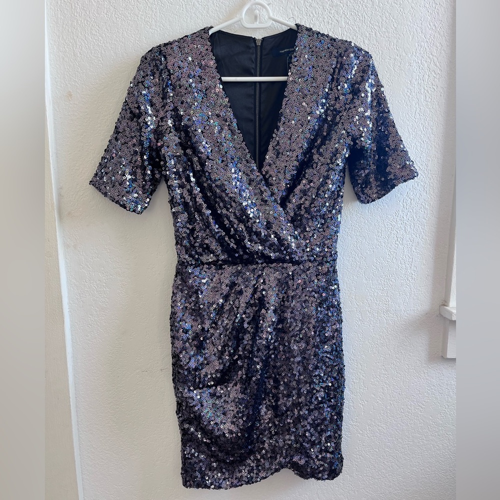 French Connection sequined mini dress